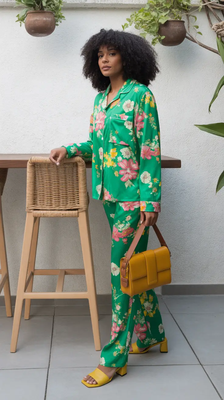 stylish spring outfits black women 2026 Floral Energy for the Playful Spring Mood