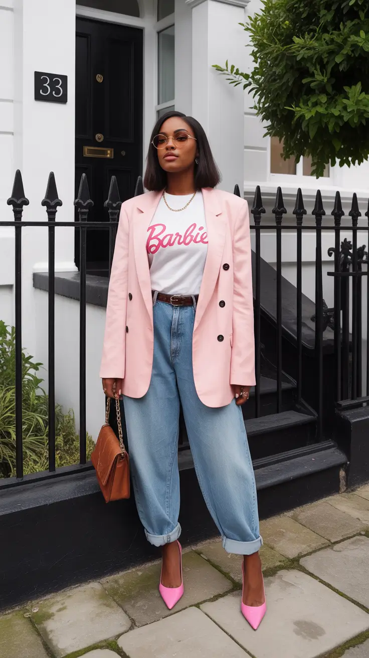 stylish spring outfits black women 2026 Pastel Confidence With a Touch of Fun