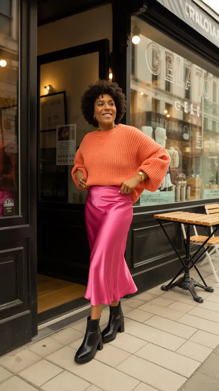 stylish spring outfits for women over 40 2026 Color Play Chic