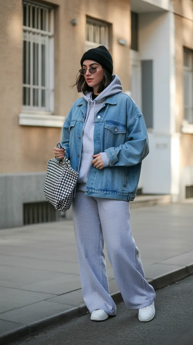 stylish spring travel outfits 2026 Layered Street Style for Cold European Mornings and Airport Comfort