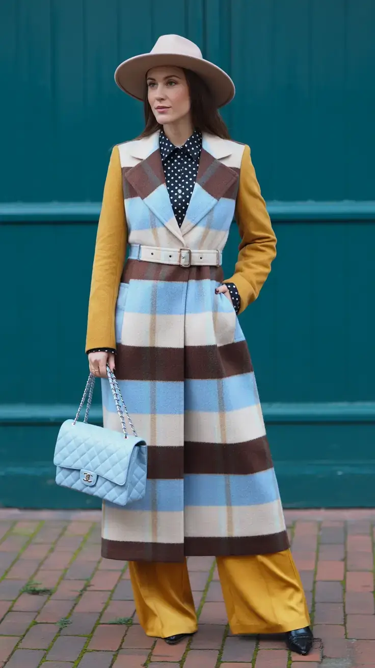 stylish winter to spring outfits 2026 Layered Elegance With a Western Touch