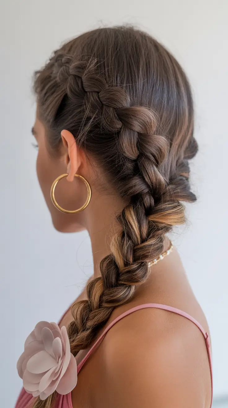 best spring braids hairstyle 2026 Romantic Side Dutch Braid with Soft Dimension