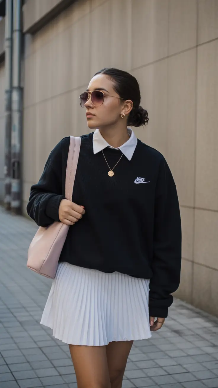 cute tennis skirt spring outfits 2026 Clean and Minimal With Sporty Precision