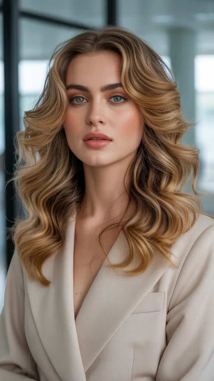 modern spring haircuts 2026 Medium Blowout Layers