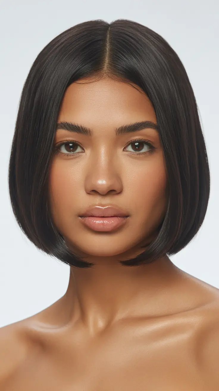 modern spring haircuts 2026 Minimalist Short Bob