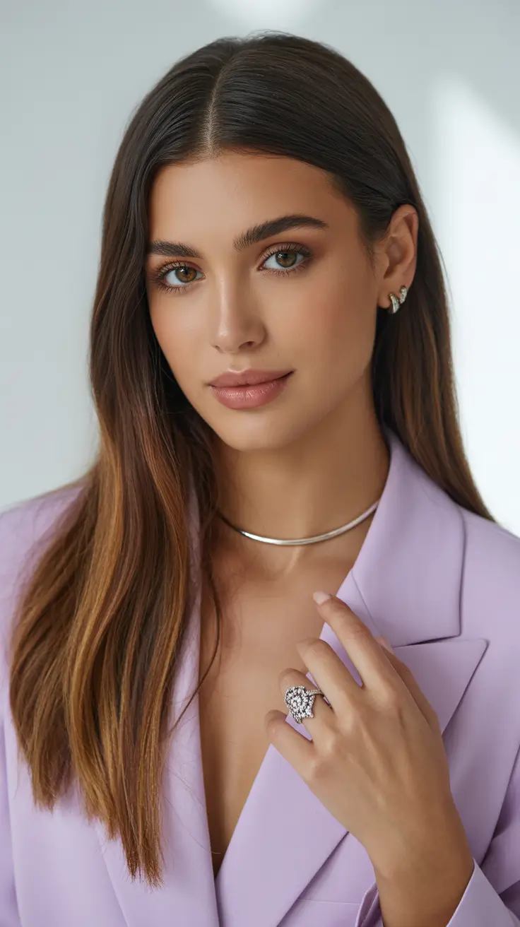 modern spring haircuts 2026 Polished Medium Length