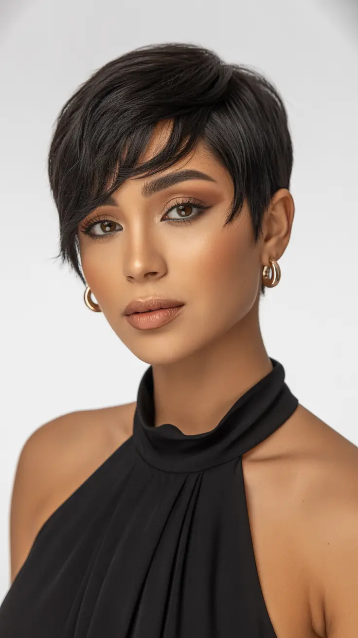 modern spring pixie 2026 Sharp Contoured Pixie With Ravishing Definition