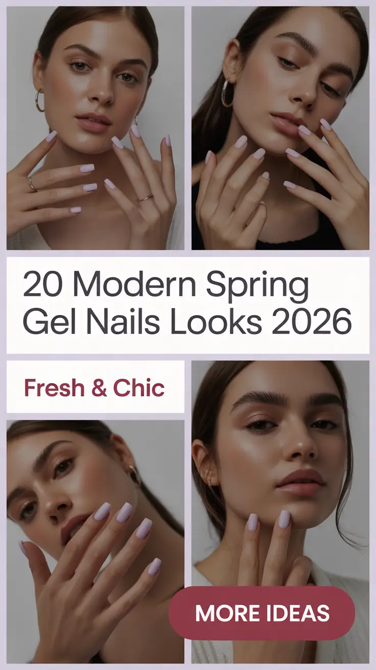Modern Spring Gel Nails Looks 2026: Fresh Ideas, Colors & Designs to Try This Season