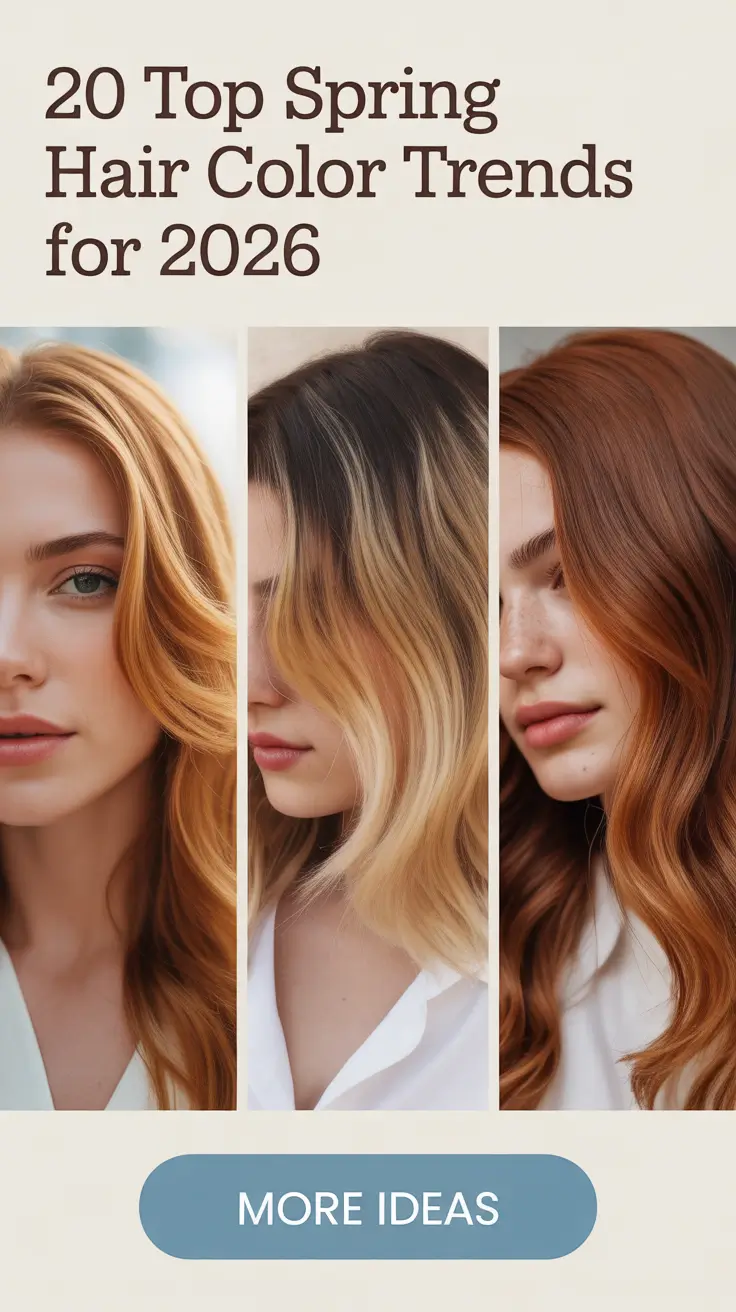 Top Spring Hair Color Trends for 2026: Fresh Ideas for 2026 Brunette, Blonde & Bronde Looks