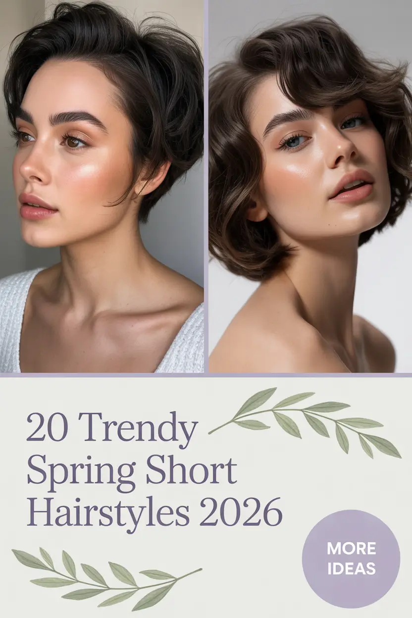 Trendy Spring Short Hairstyles 2026: Cute, Bold & Easy to Style Ideas