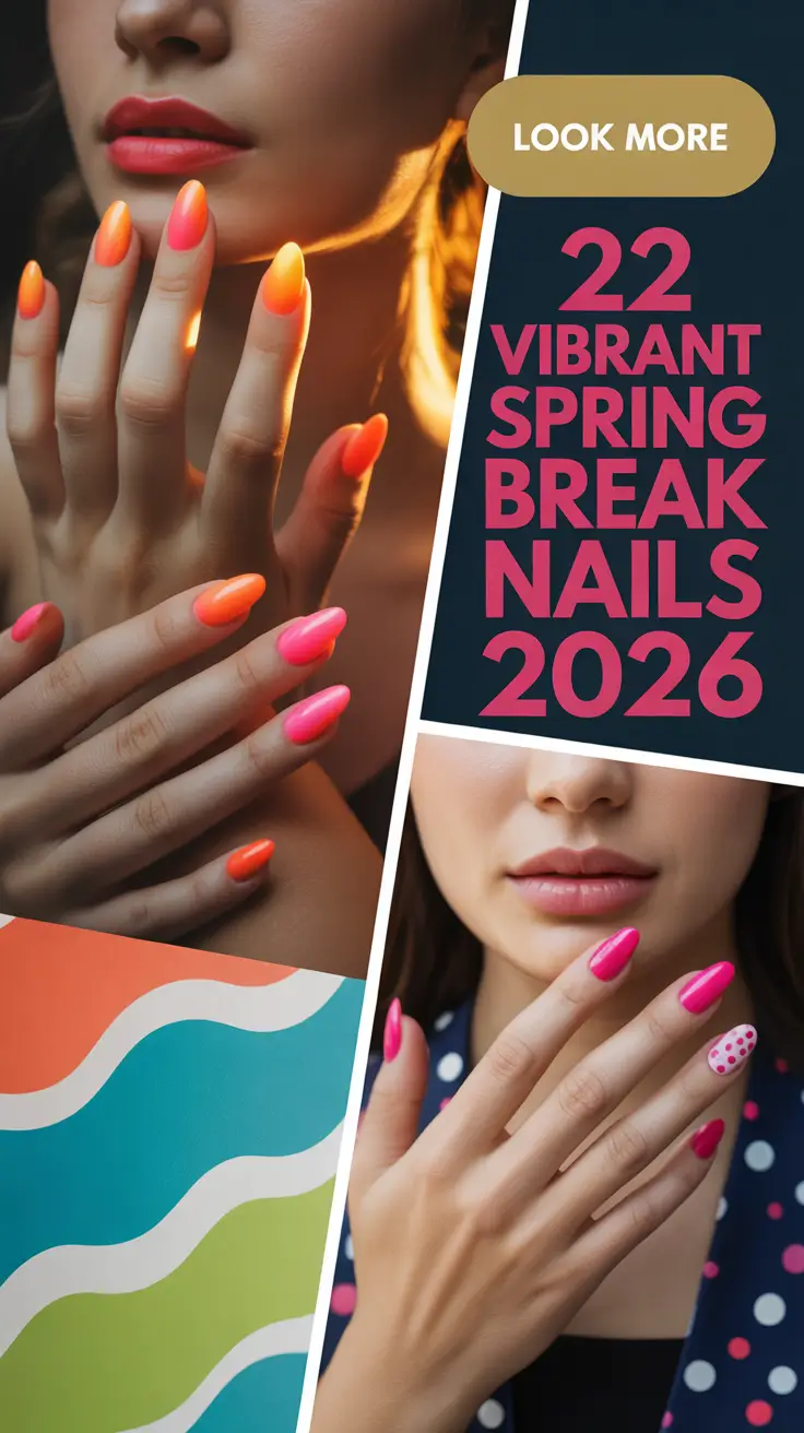 Vibrant Spring Break Nails 2026: Bright Ideas, Cute Designs & Trendy Inspo
