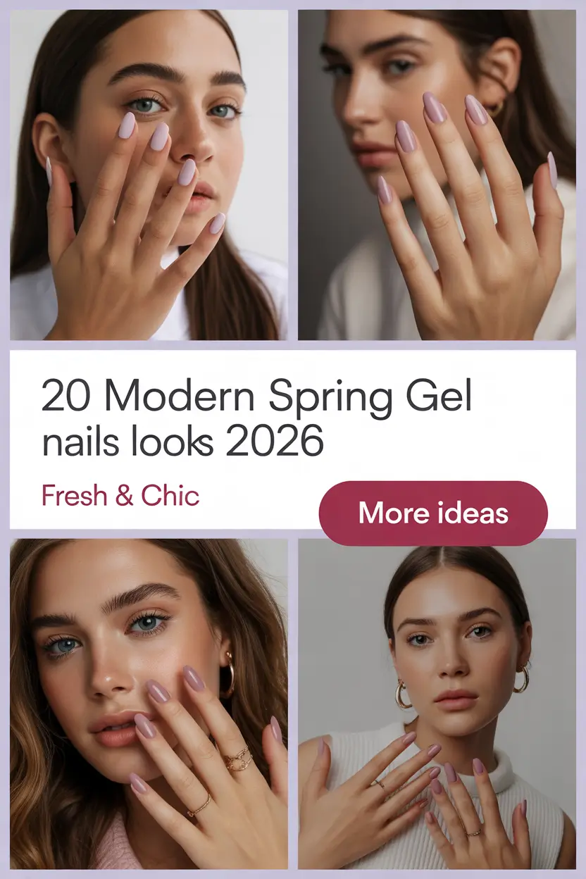 Modern Spring Gel Nails Looks 2026: Fresh Ideas, Colors & Designs to Try This Season