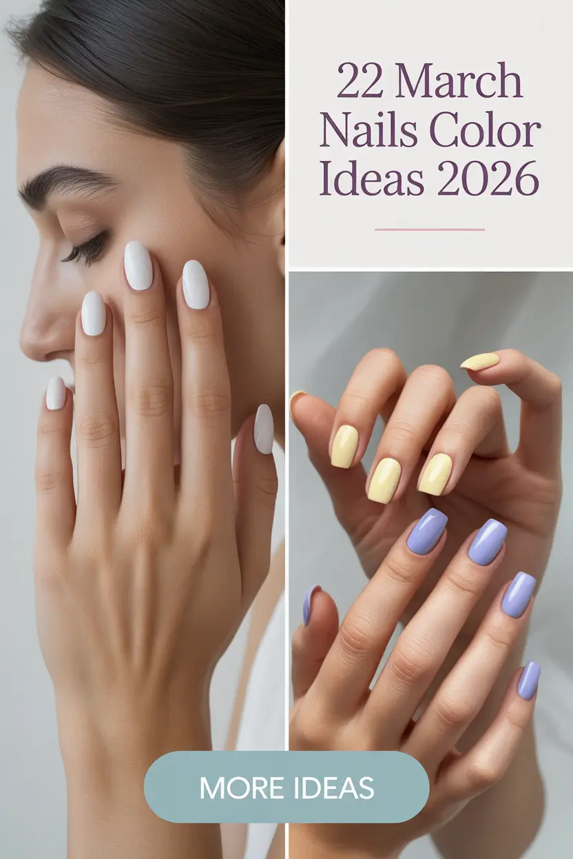 March Nails Color Ideas 2026: Fresh Inspo for Early Spring Nails