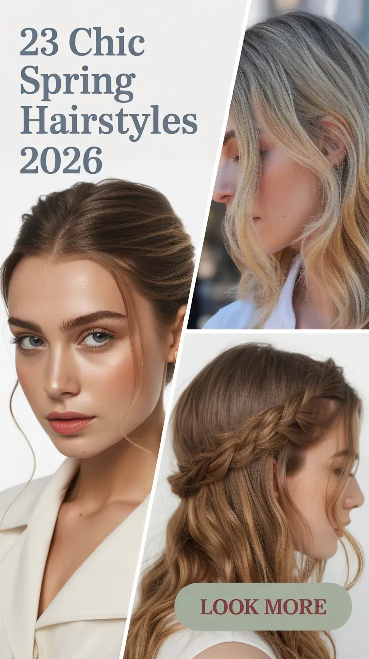 Chic Spring Hairstyles 2026: Fresh, Cute & Aesthetic Ideas for the New Season