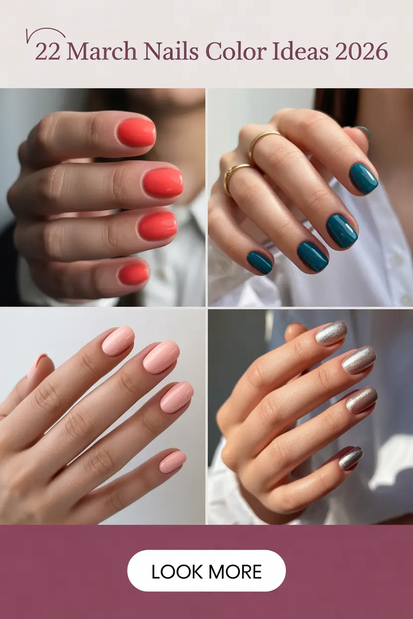 March Nails Color Ideas 2026: Fresh Inspo for Early Spring Nails