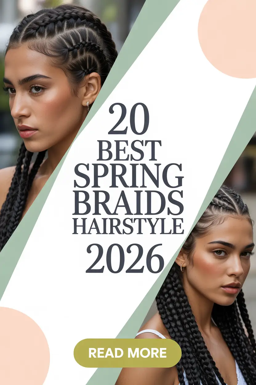 Best Spring Braids Hairstyle 2026: Cute, Easy & Twist Styling Ideas