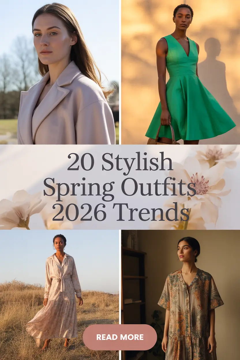 Stylish Spring Outfits 2026 Trends: Fresh Fashion Inspiration for Women Casual Looks