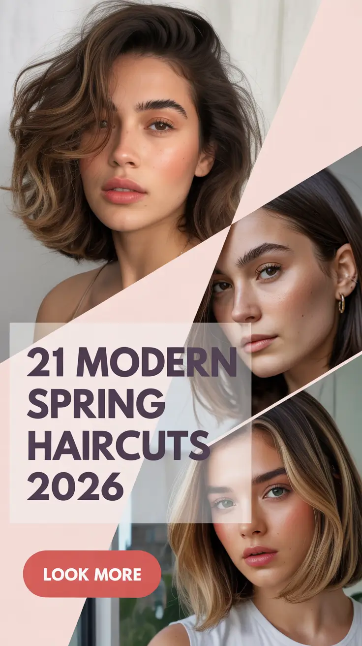 Modern Spring Haircuts 2026: Fresh Medium and Short Ideas for the New Season