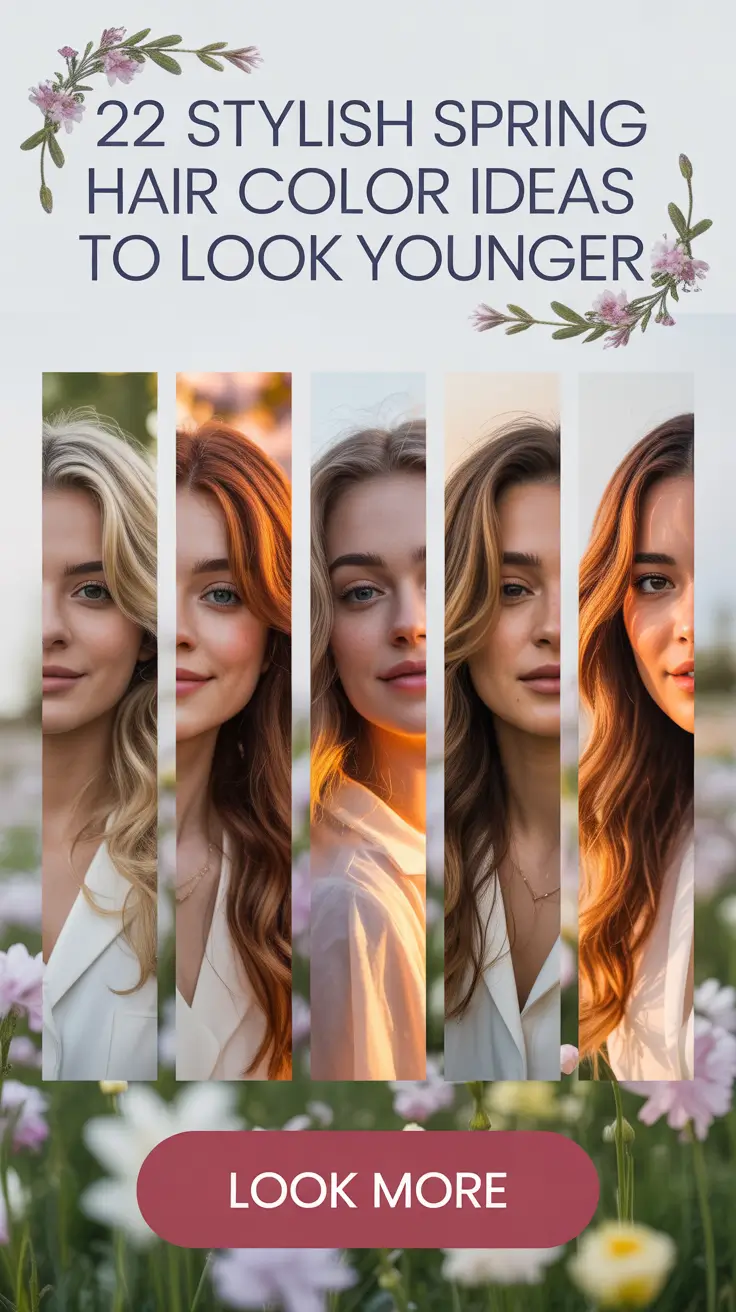 Stylish Spring Hair Color Ideas 2026 to Look Younger