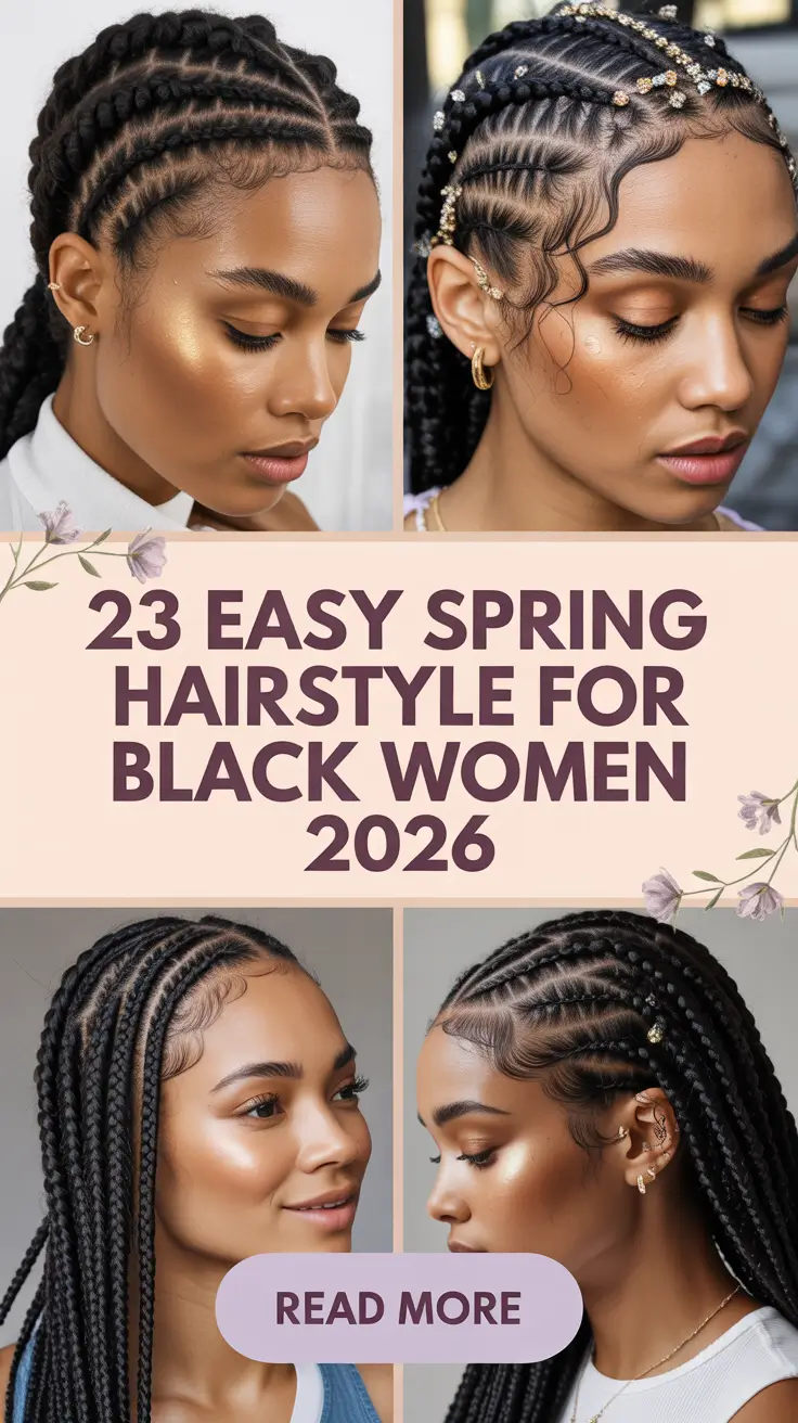 Easy Spring Hairstyle for Black Women 2026 - Fresh, Natural and Chic Ideas