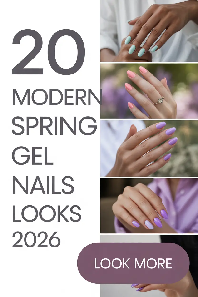 Modern Spring Gel Nails Looks 2026: Fresh Ideas, Colors & Designs to Try This Season