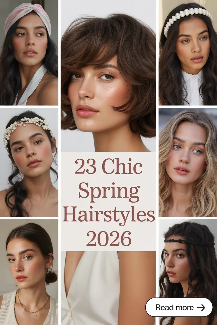 Chic Spring Hairstyles 2026: Fresh, Cute & Aesthetic Ideas for the New Season