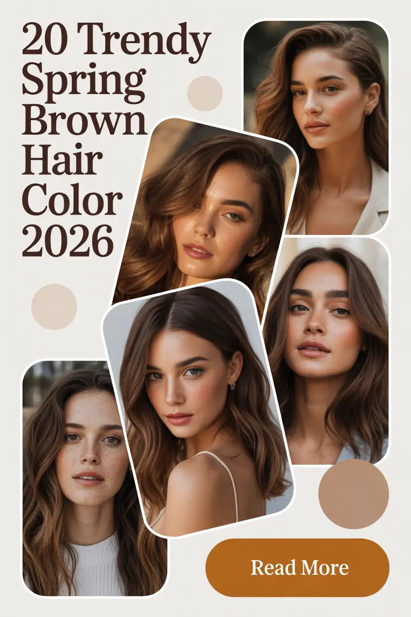 Trendy Spring Brown Hair Color 2026: Fresh Ideas for Brunettes This Season
