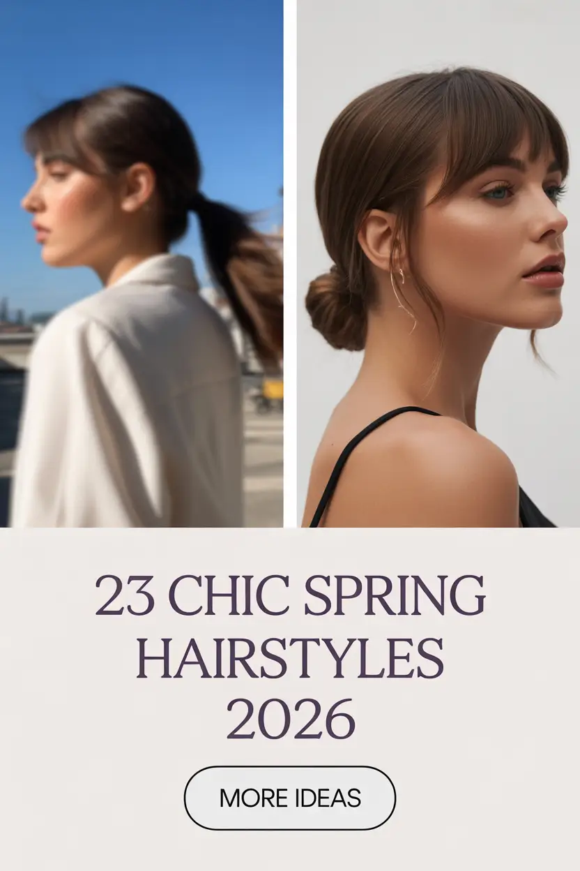 Chic Spring Hairstyles 2026: Fresh, Cute & Aesthetic Ideas for the New Season