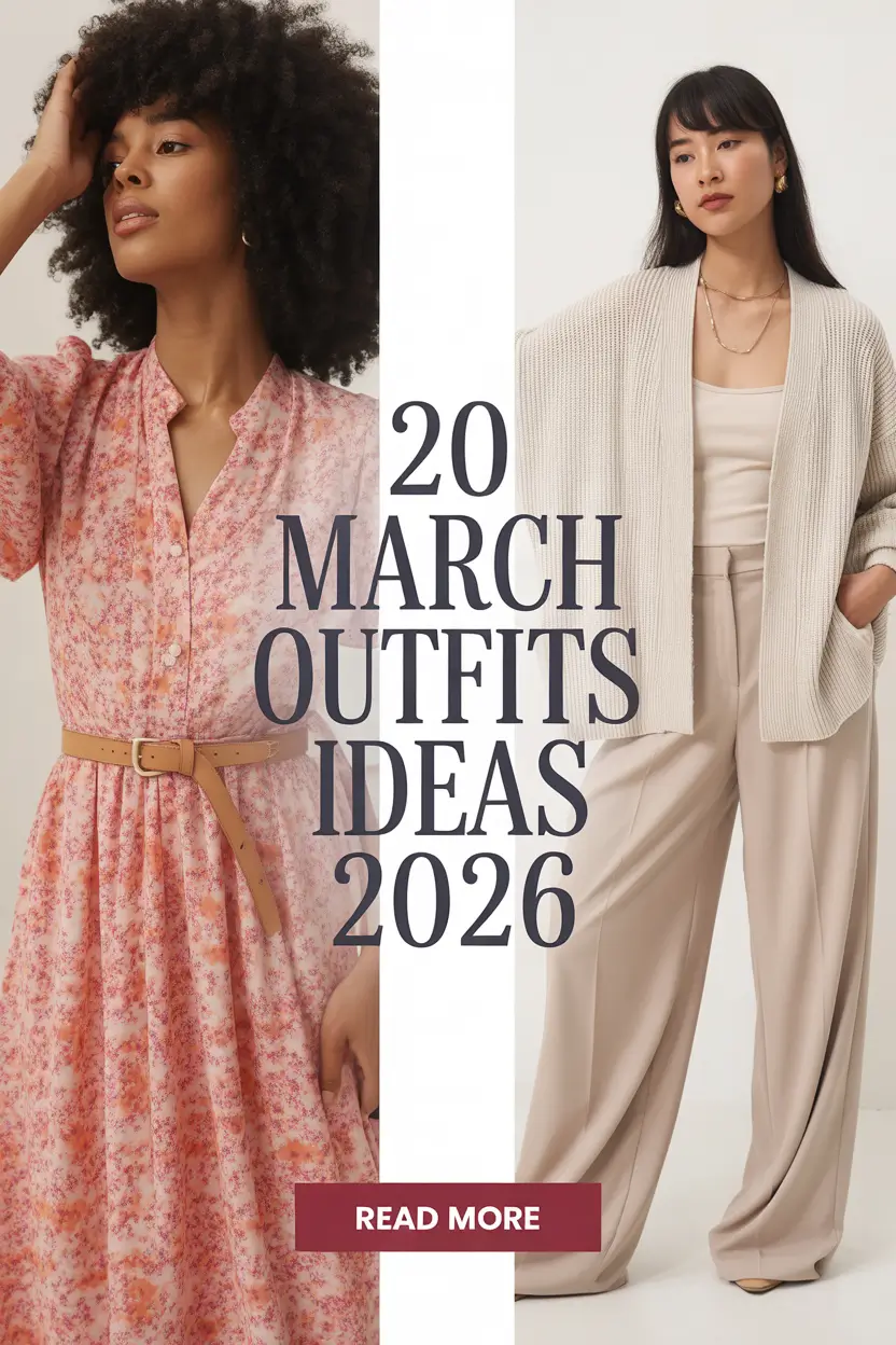 March Outfits Ideas 2026: Stylish Looks & Fresh Inspiration for Early Spring