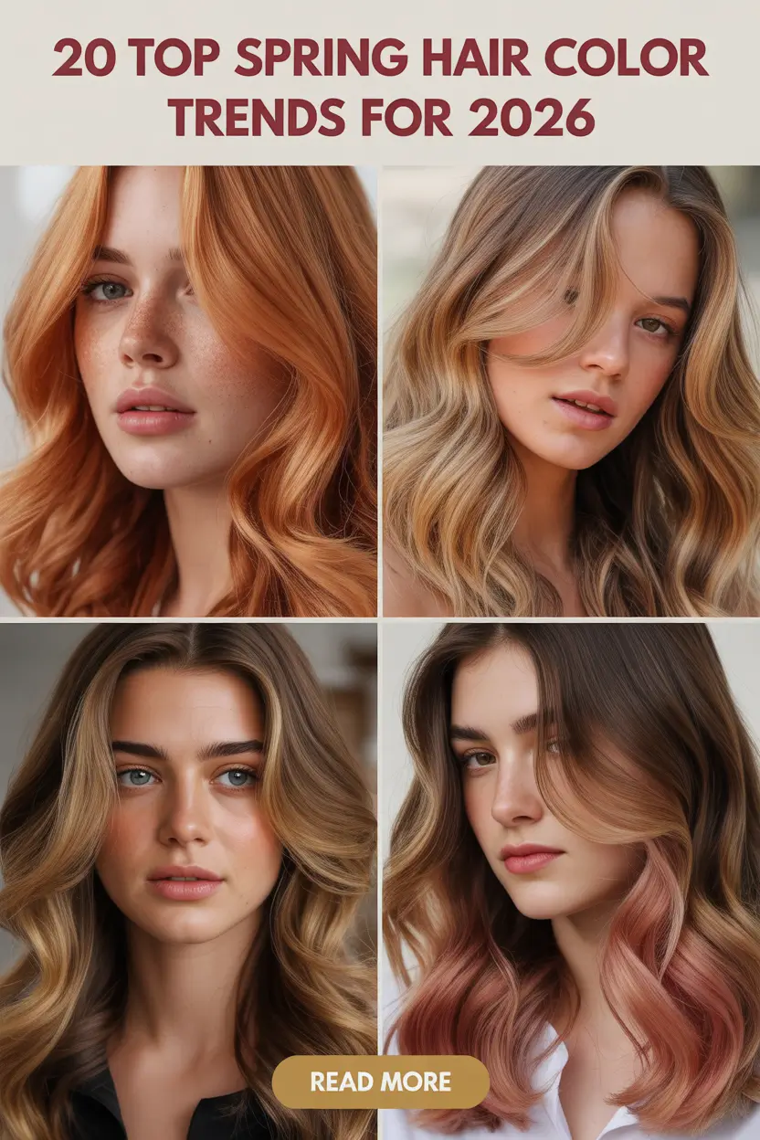 Top Spring Hair Color Trends for 2026: Fresh Ideas for 2026 Brunette, Blonde & Bronde Looks