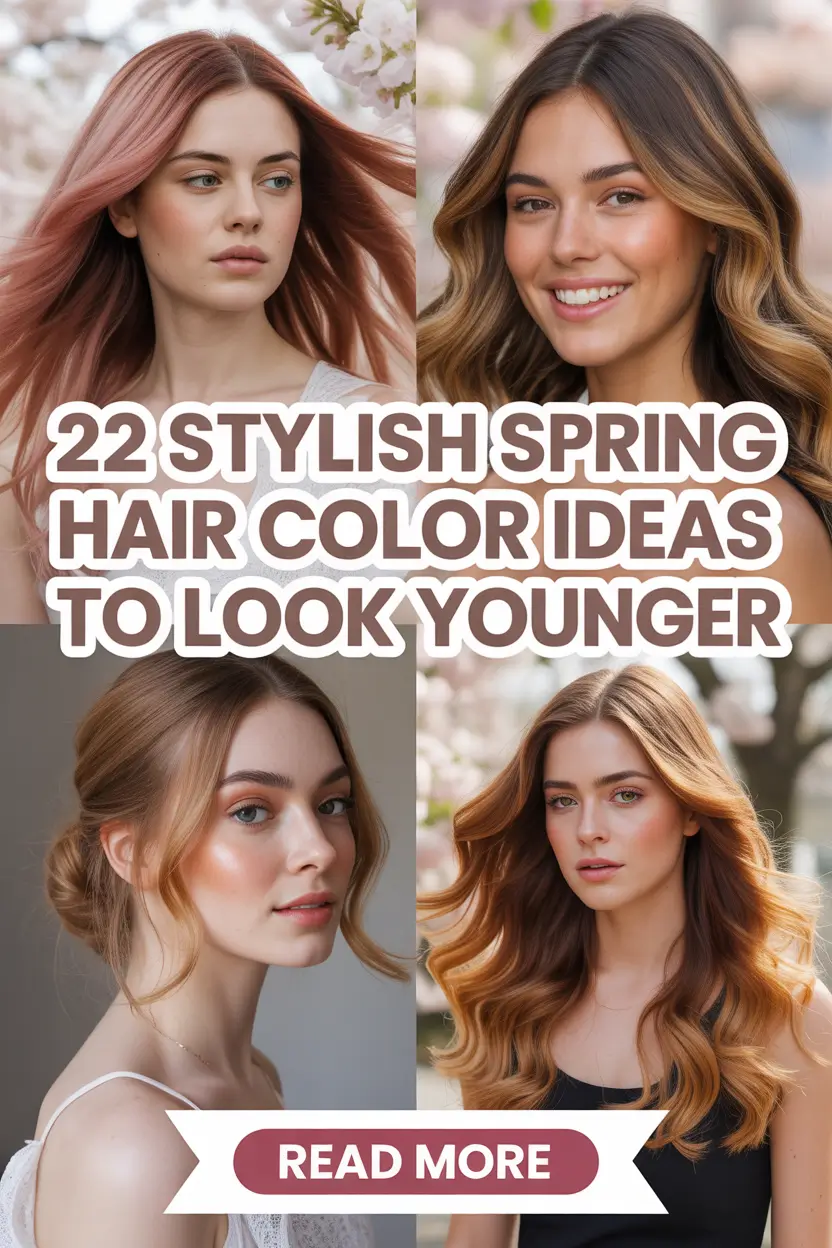 Stylish Spring Hair Color Ideas 2026 to Look Younger