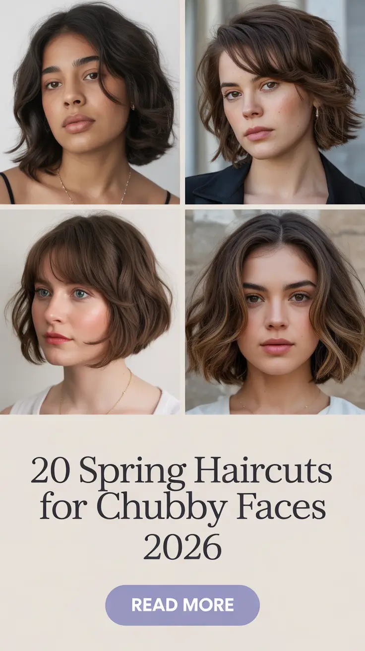 Spring Haircuts for Chubby Faces 2026: Fresh, Flattering Cuts for Every Style