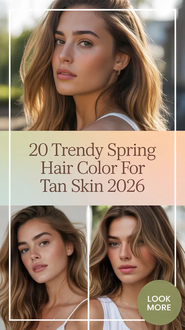 Trendy Spring Hair Color for Tan Skin 2026: Fresh Ideas, Inspo & Shades That Glow