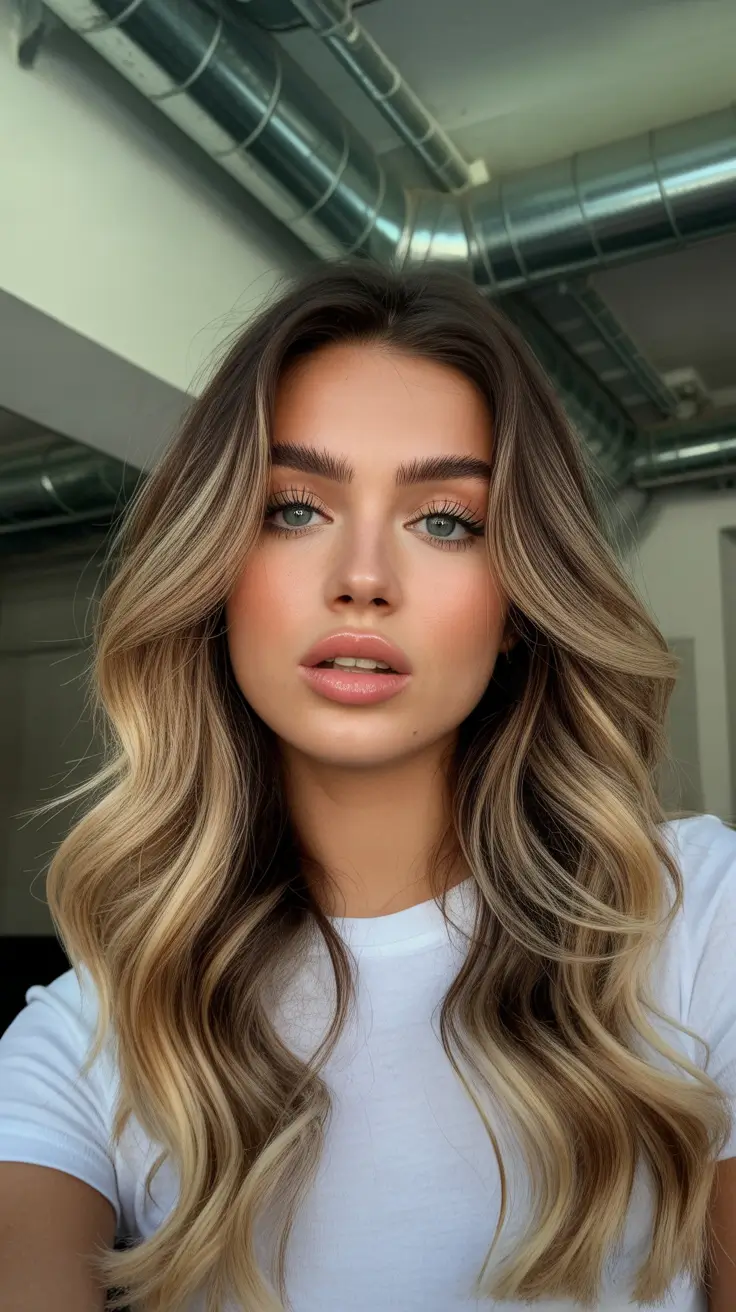 stylish spring hair color ideas 2026 to look younger Beige Blonde Dimensional Waves