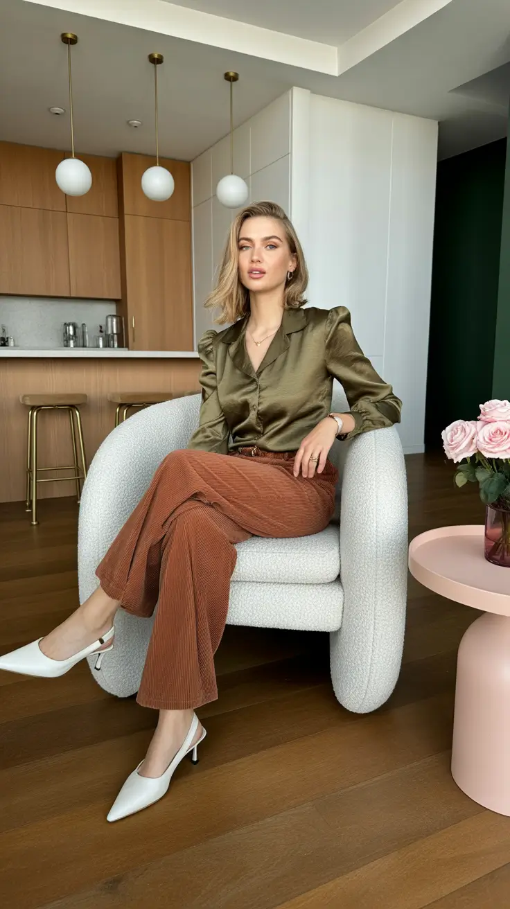 stylish spring outfits 2026 trends Earthy Elegance With Rich Textures
