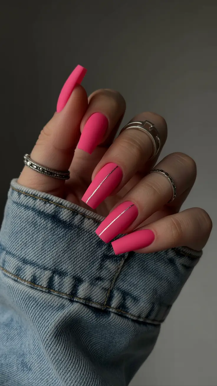 chic pink spring nails 2026