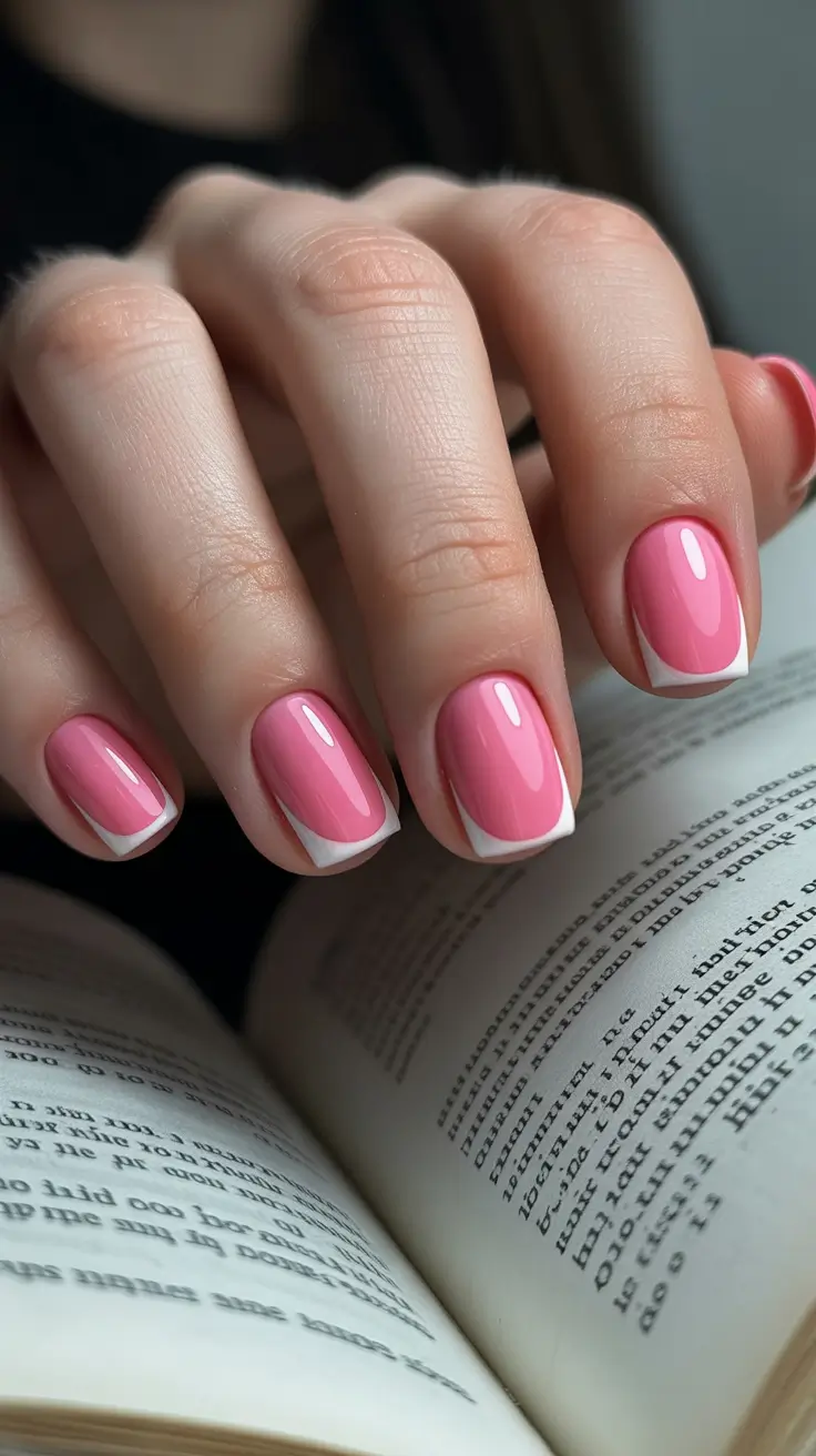 chic pink spring nails 2026