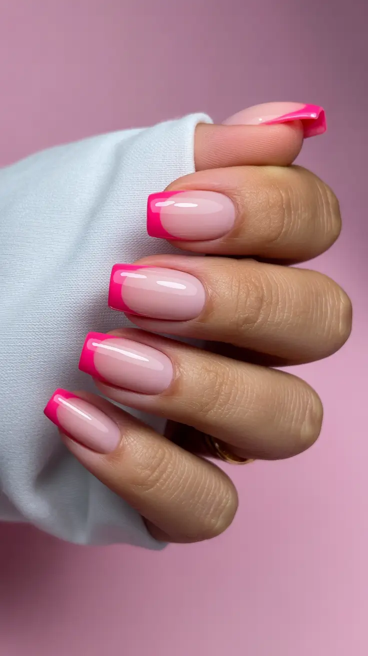 chic pink spring nails 2026