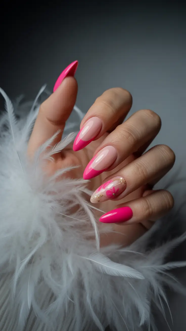 chic pink spring nails 2026