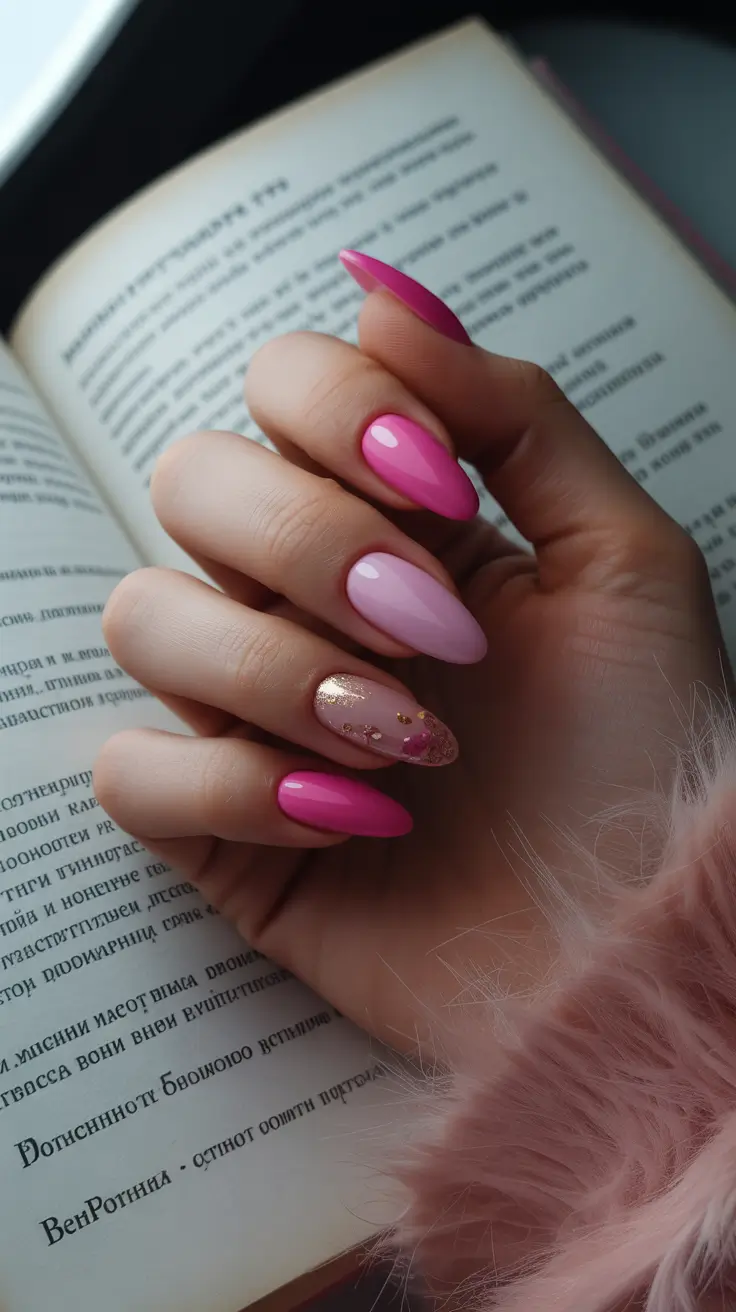 chic pink spring nails 2026