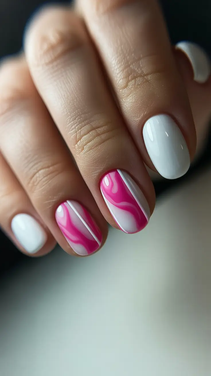 chic pink spring nails 2026
