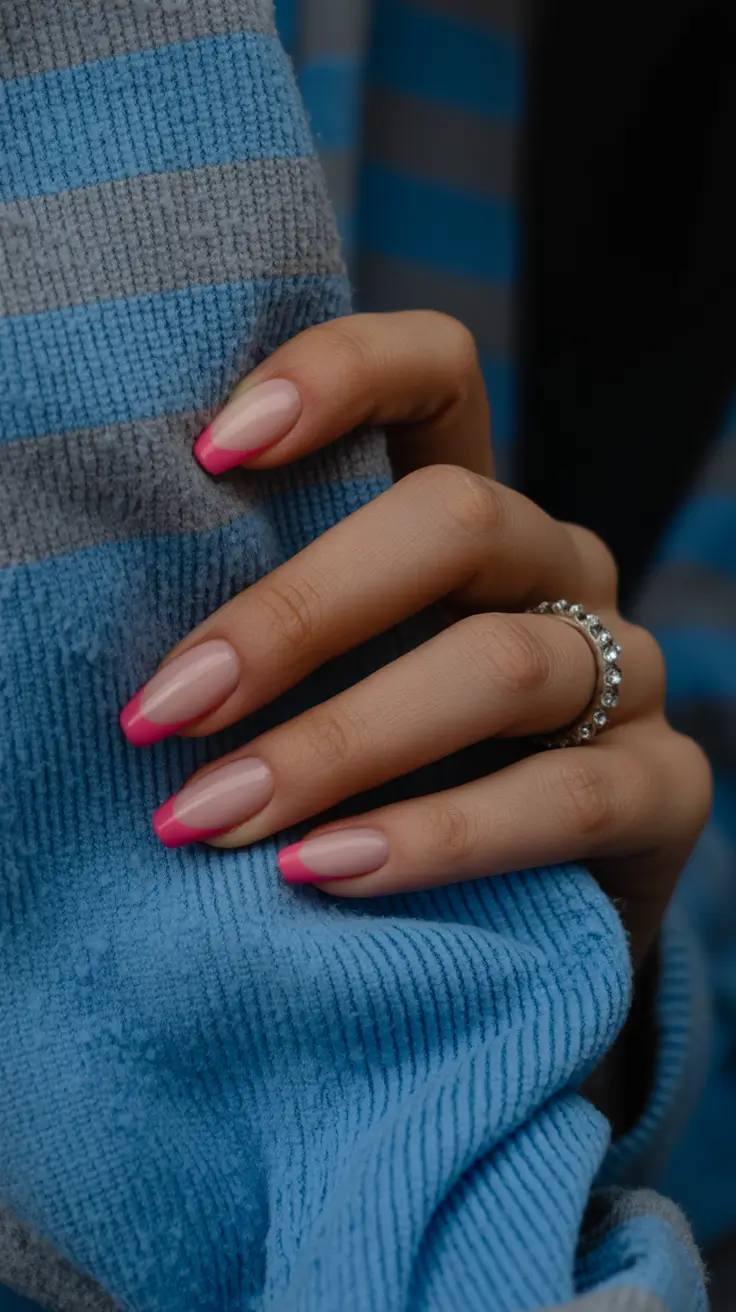 chic pink spring nails 2026