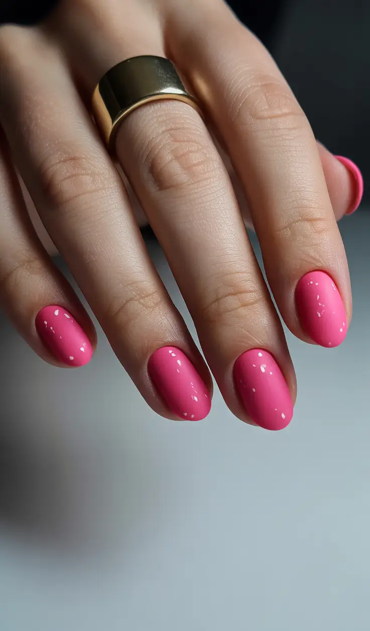 chic pink spring nails 2026