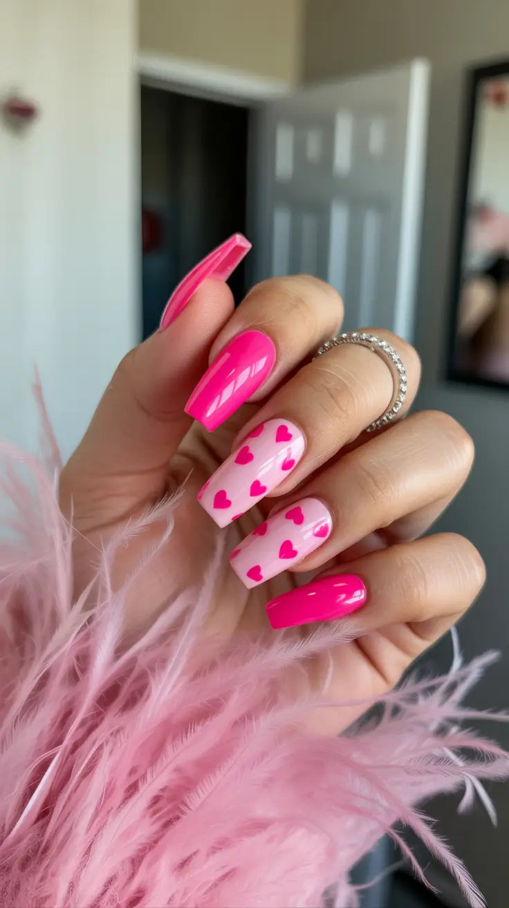 chic pink spring nails 2026