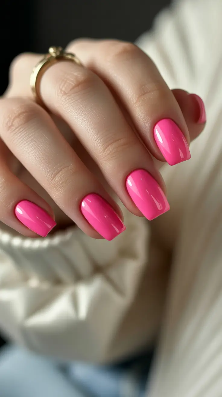 chic pink spring nails 2026