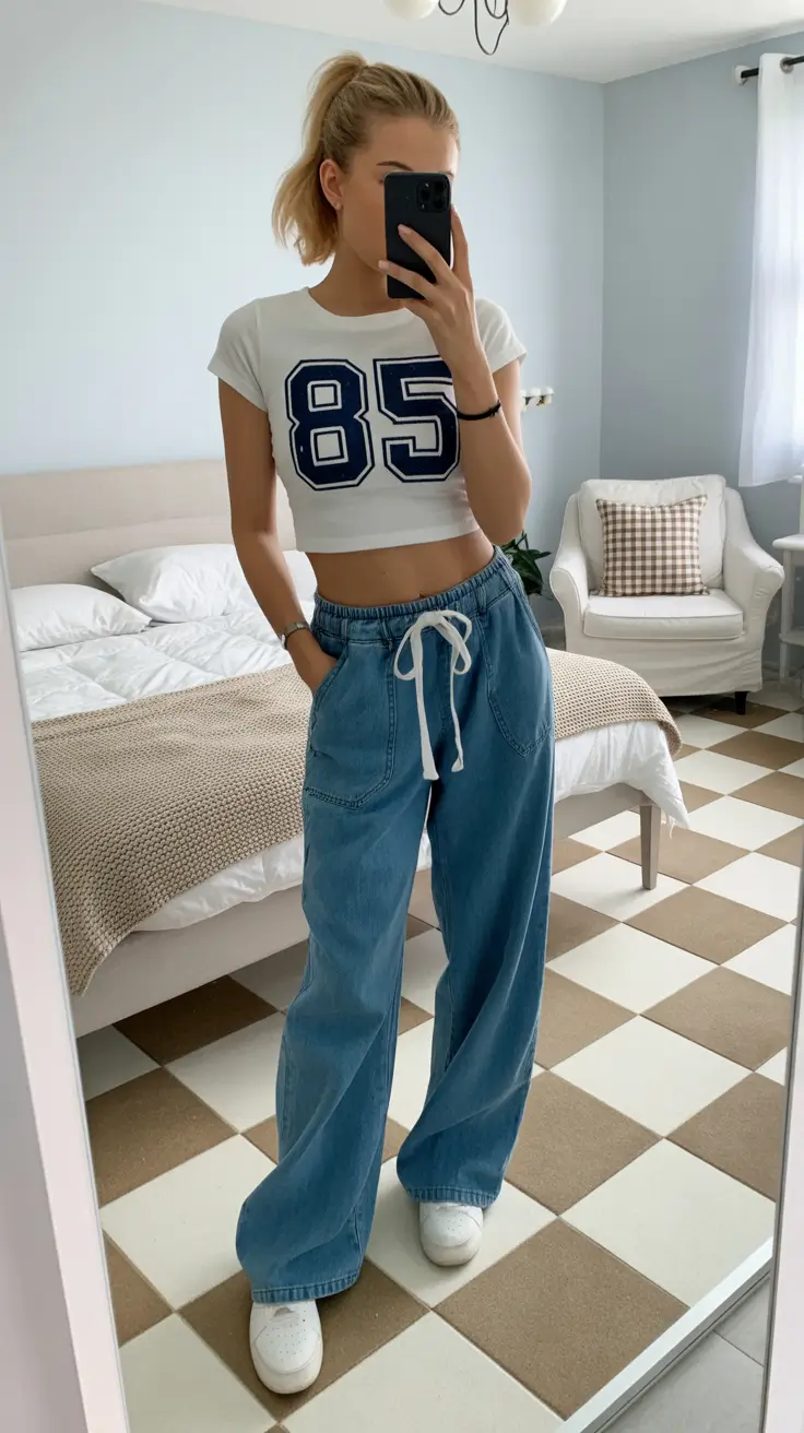 cute summer outfits for teens 2026 Sporty Lounge Energy That Still Feels Put Together