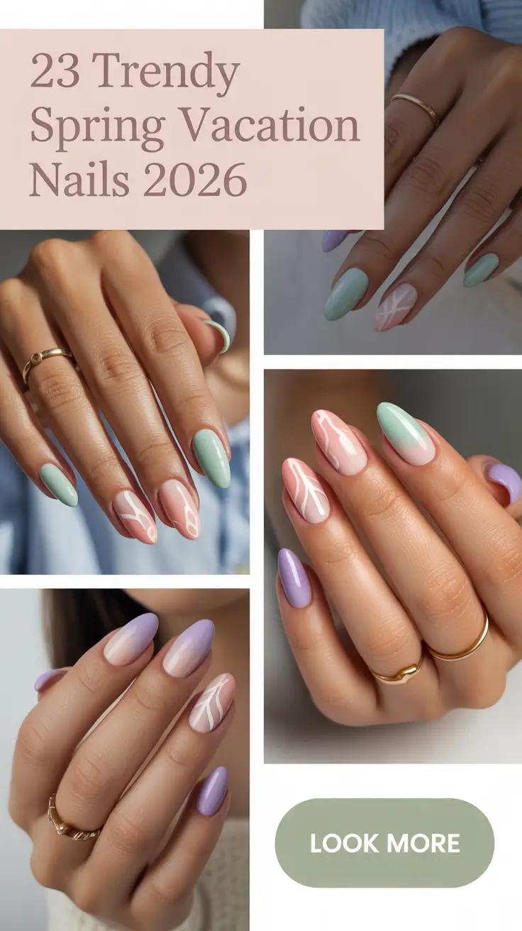 Trendy Spring Vacation Nails 2026: Bright Beach Ideas to Copy This Season