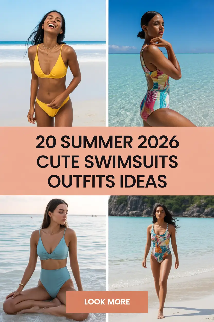 Summer 2026 Cute Swimsuits Outfits Ideas Every Woman Will Want to Wear