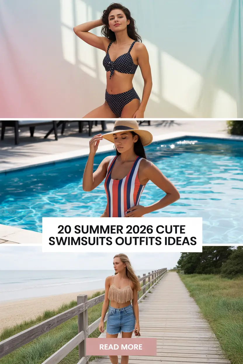 Summer 2026 Cute Swimsuits Outfits Ideas Every Woman Will Want to Wear