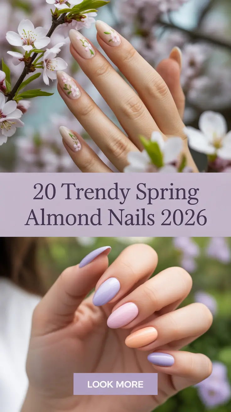 Trendy Spring Almond Nails 2026: Fresh Designs, Pastel Colors & Bold Ideas to Try